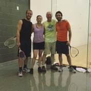 Hall family racquetball